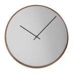 Mirrored Dial Rose Gold Wall Clock