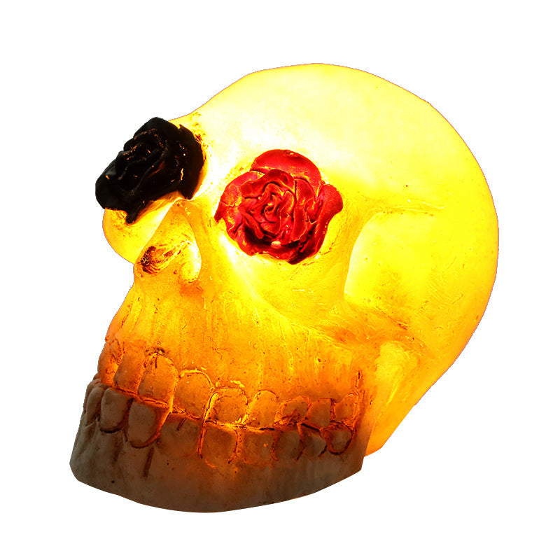 Resin Skull LED Candle Light