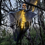 Hanging Ghost & Skull Halloween Decoration