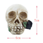 Resin Skull LED Candle Light