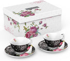 Afternoon Tea Porcelain Gift Set – Black