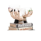 Witch’s Hand Halloween Snack Bowl Stand