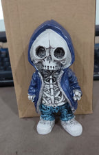 Resin Skull & Skeleton Halloween Figurines