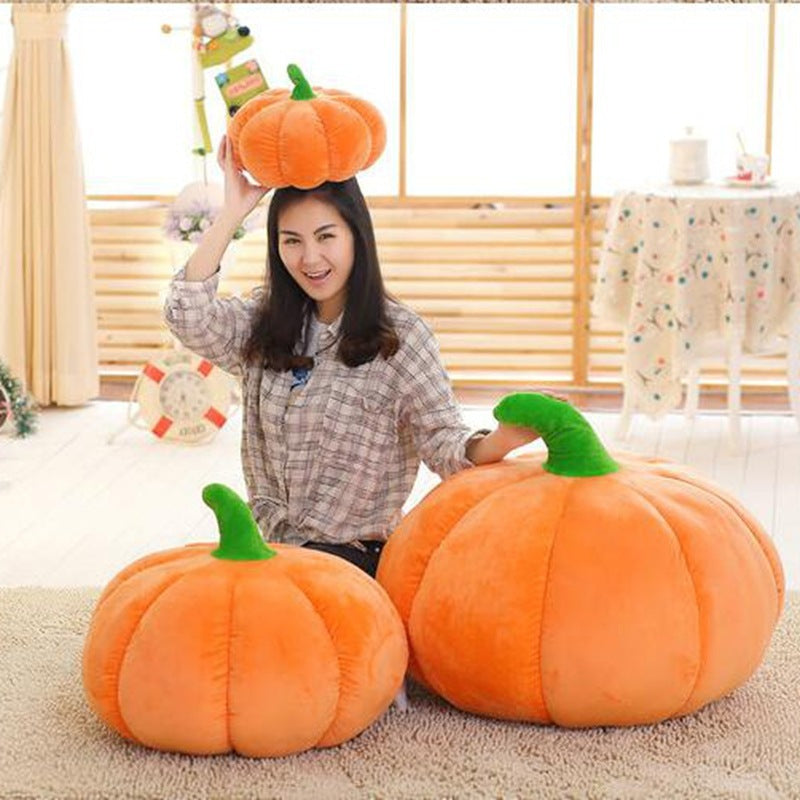 Plush Pumpkin Cushion – 18cm, 30cm or 40cm