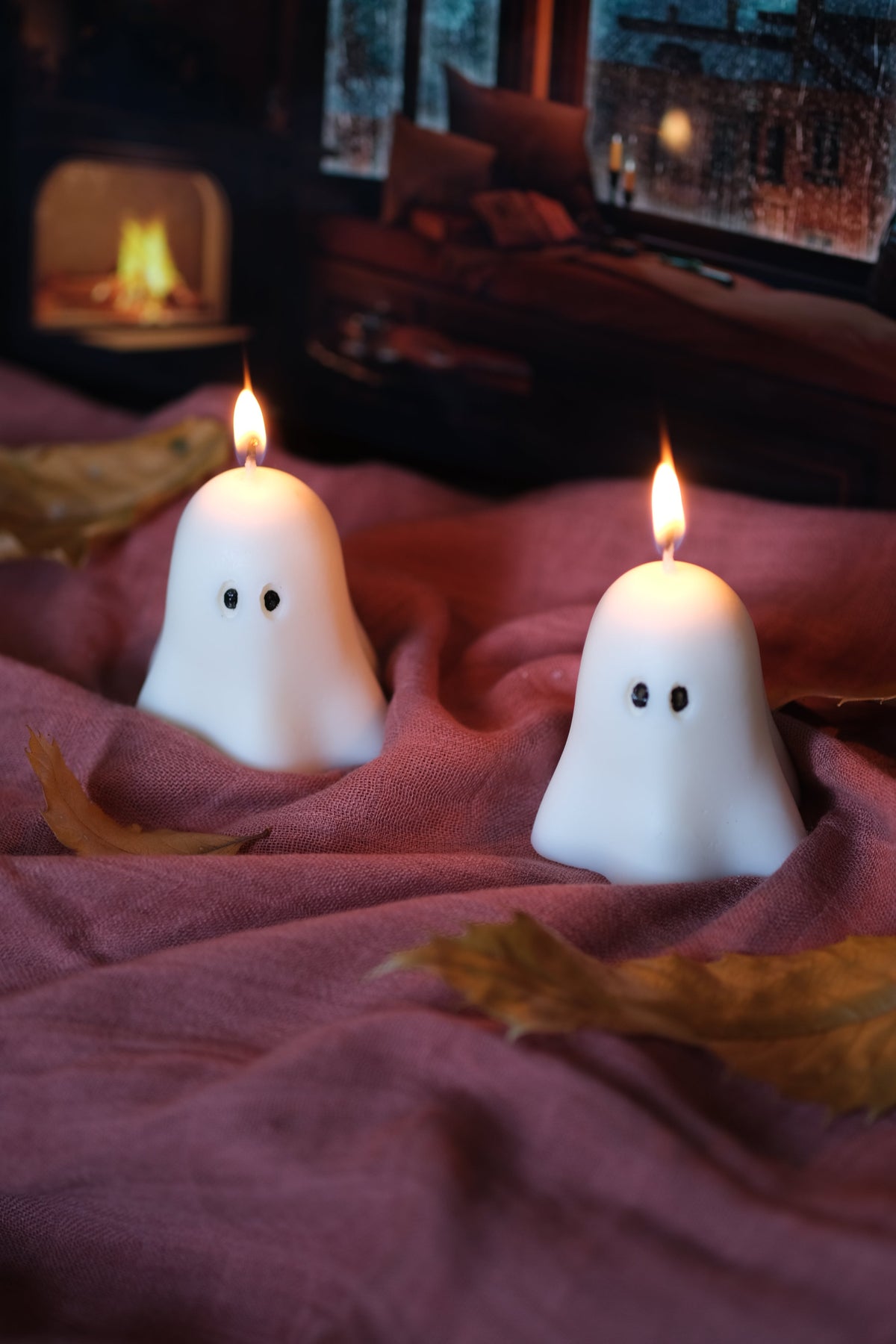 Handmade Ghost Soy Wax Candles