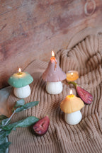 Scented Mushroom Soy Wax Candles