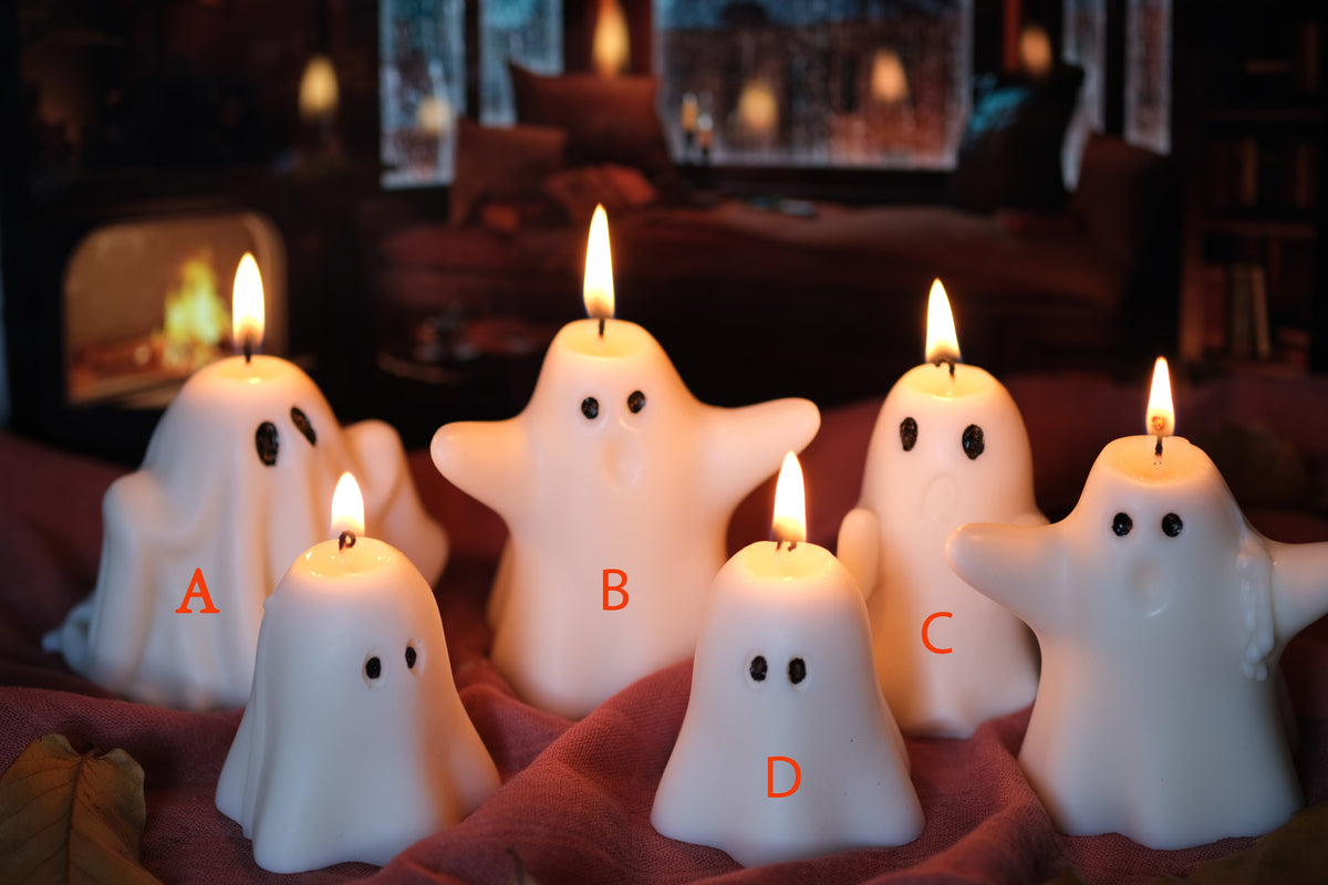 Handmade Ghost Soy Wax Candles