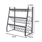 Creative Kitchen Three-layer Storage Shelf Spice Rack