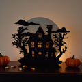 Haunted House LED Tealight Holder