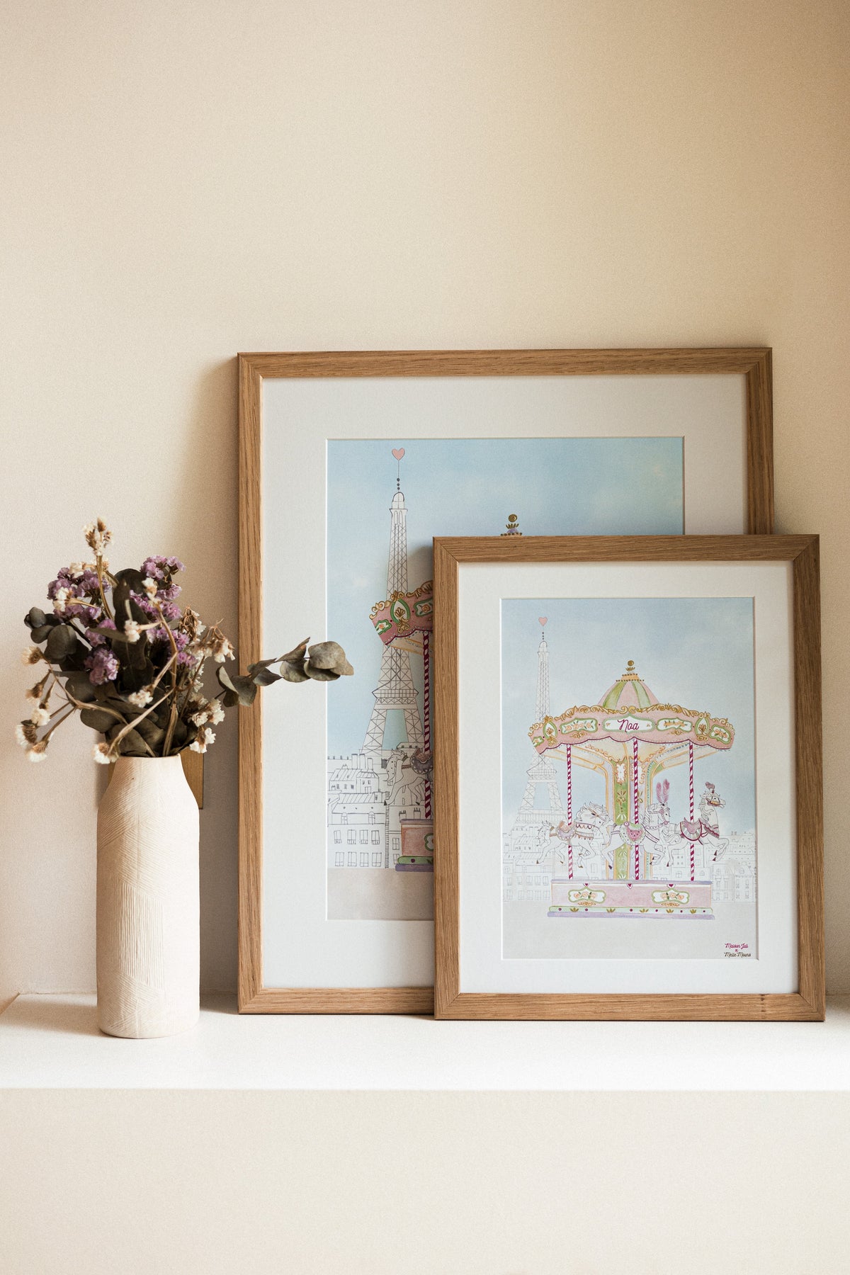 The Flying Pink Black Cab of London, personalised