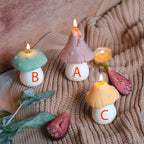 Scented Mushroom Soy Wax Candles