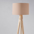 Plain Cappuccino Lampshade, Taupe Ceiling or Table Lamp Shade