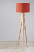 Plain Rust Lampshade, Ceiling or Table Lamp Shade