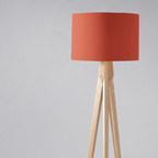 Plain Rust Lampshade, Ceiling or Table Lamp Shade