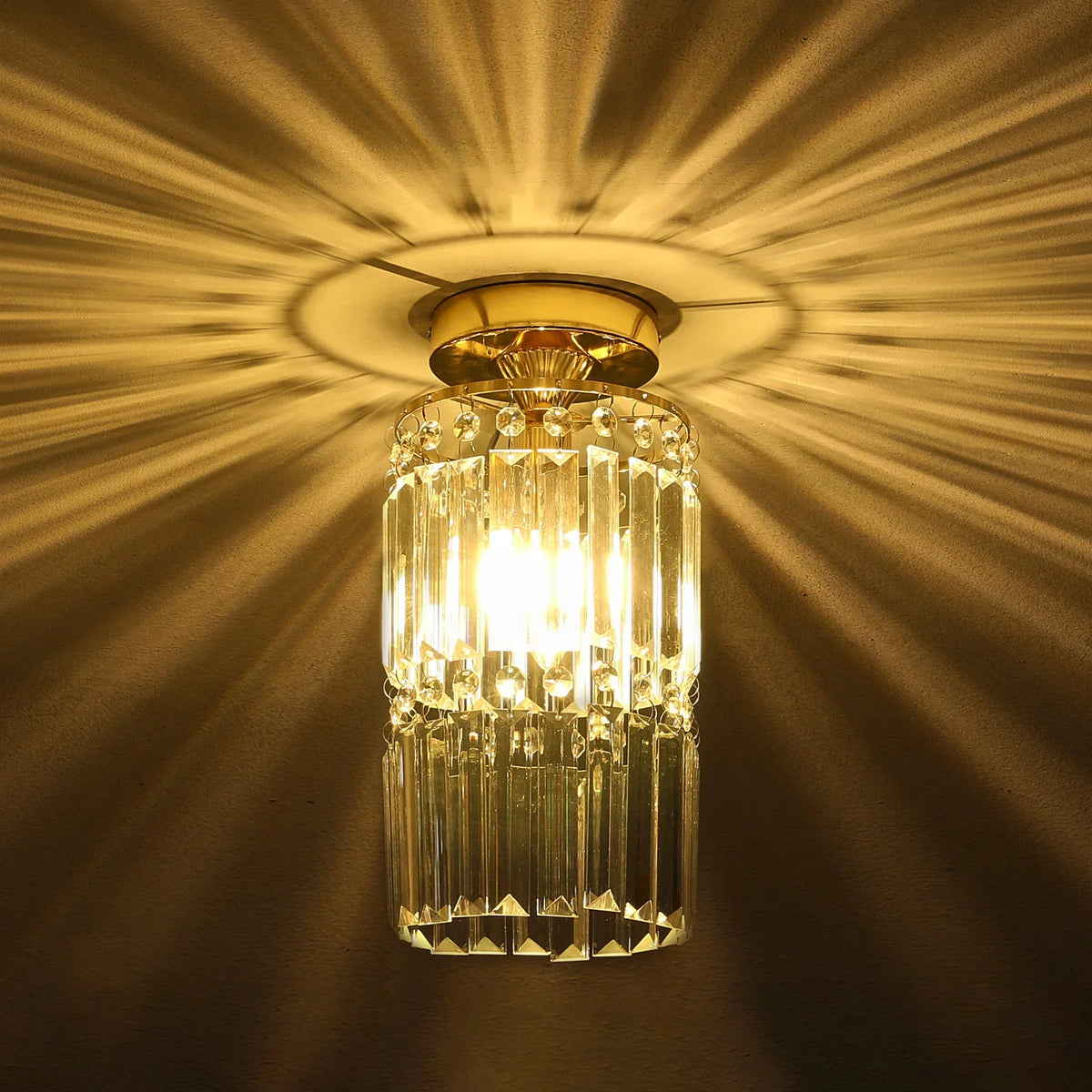 Crystal Mount Ceiling Light 23cm /25cm / 30cm