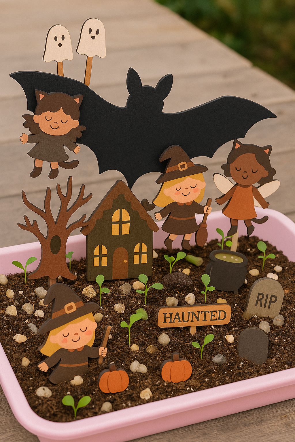 Halloween Fairy Garden Refill Kit