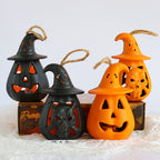 Mini Halloween Pumpkin & Skull Lanterns
