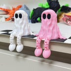 Jointed 3D-Printed Halloween Ghost Ornament