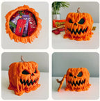 Melting Pumpkin Sweet Bowl with Lid