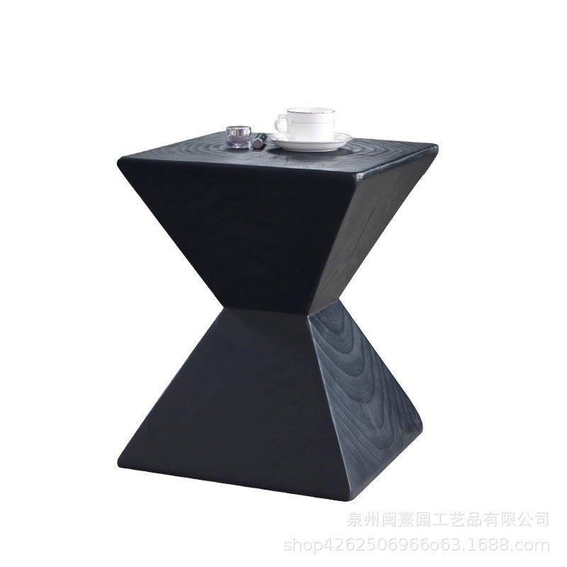 Ji Ji Feng Log Sofa And Tea Table
