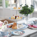 Afternoon Tea Porcelain Gift Set – Blue