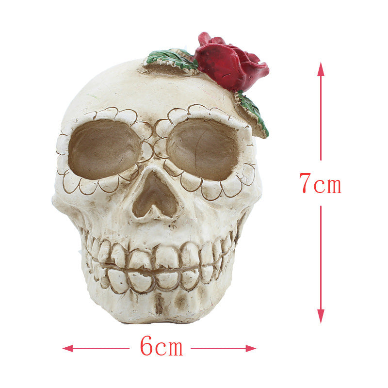 Resin Skull LED Candle Light