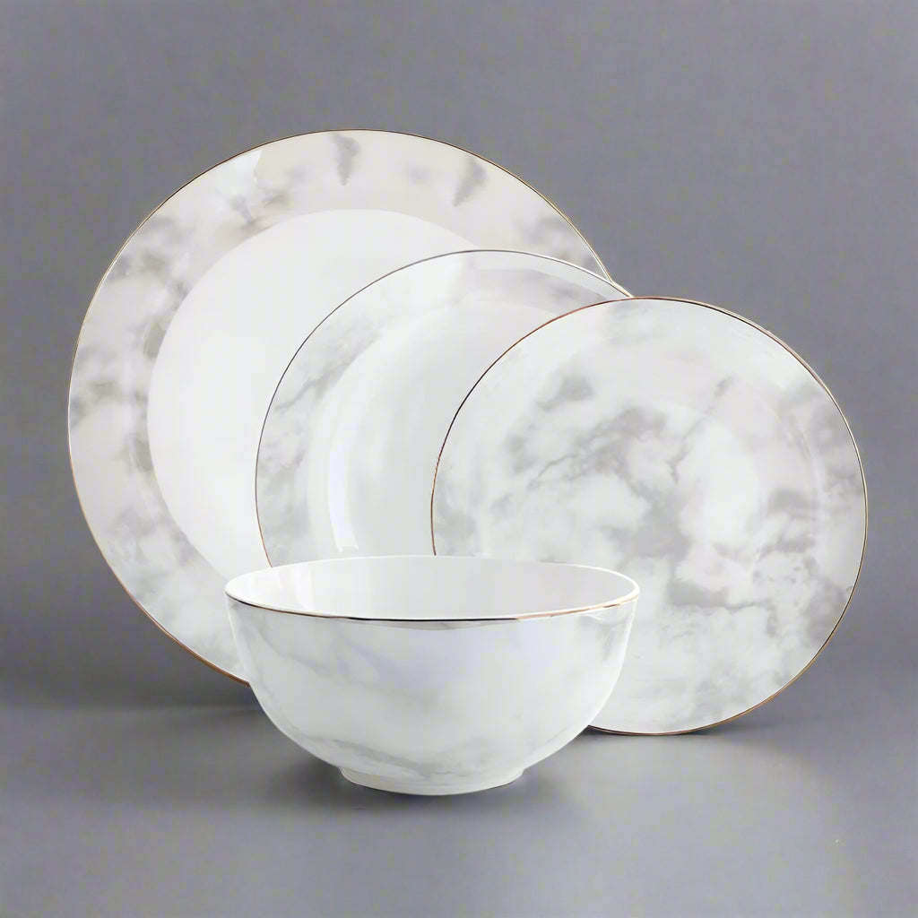 Carrara Bone China Dinner Set - 16 | 24 Piece