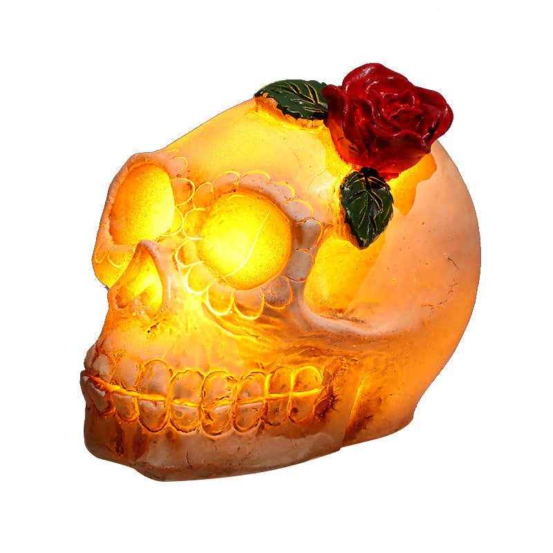 Resin Skull LED Candle Light