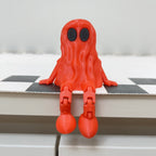 Jointed 3D-Printed Halloween Ghost Ornament