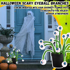 Halloween Eyeball Twig Stems – Set of 20