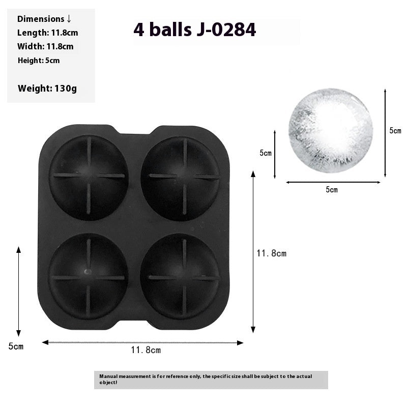 Silicone Ice Moulds – Skull, Rose, Ball & Diamond