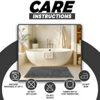 Jumbo Loop Cotton Bath Mat | Non-Slip