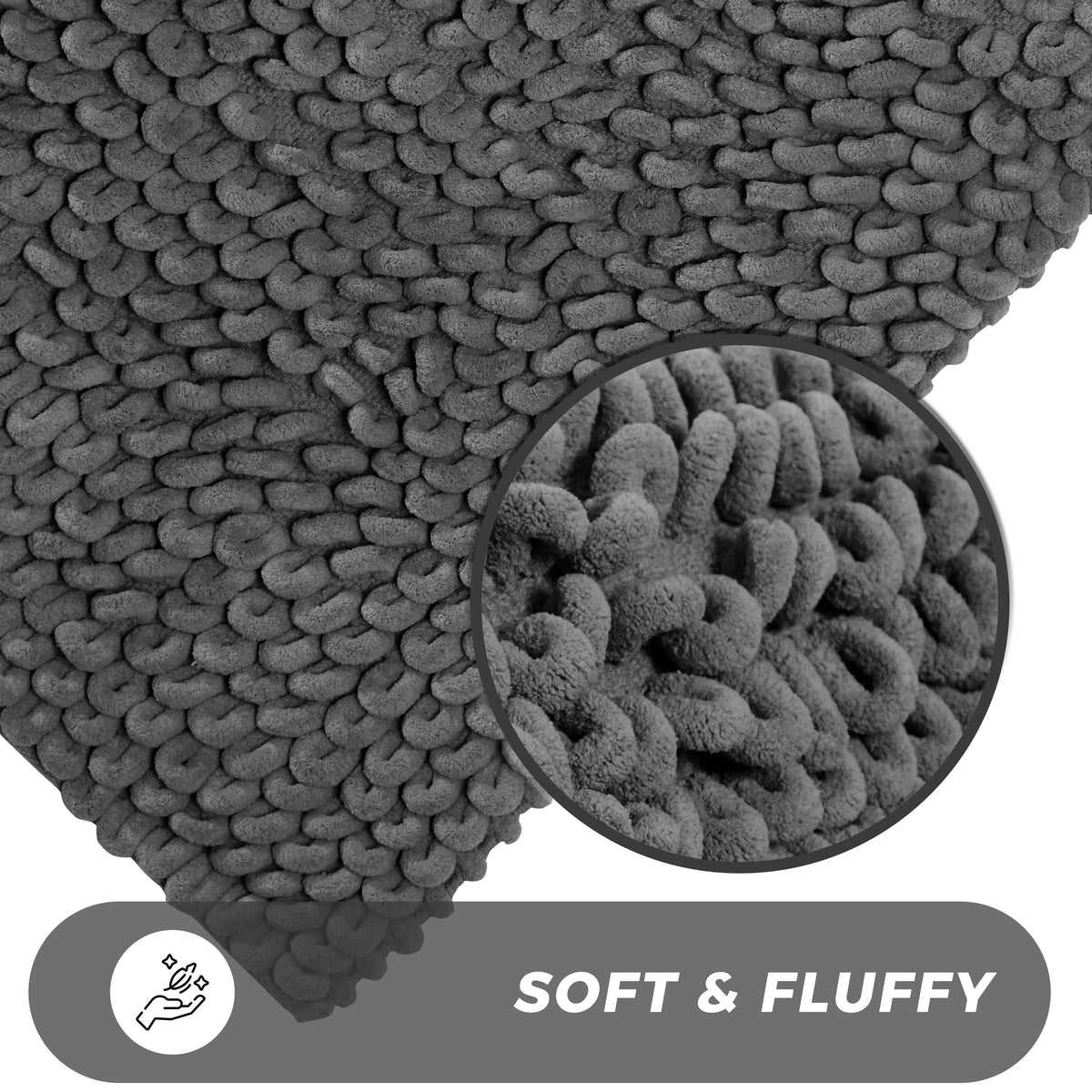 Jumbo Loop Cotton Bath Mat | Non-Slip