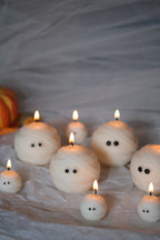 Mummy & Ghost Soy Wax Candle Duo