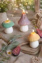 Scented Mushroom Soy Wax Candles