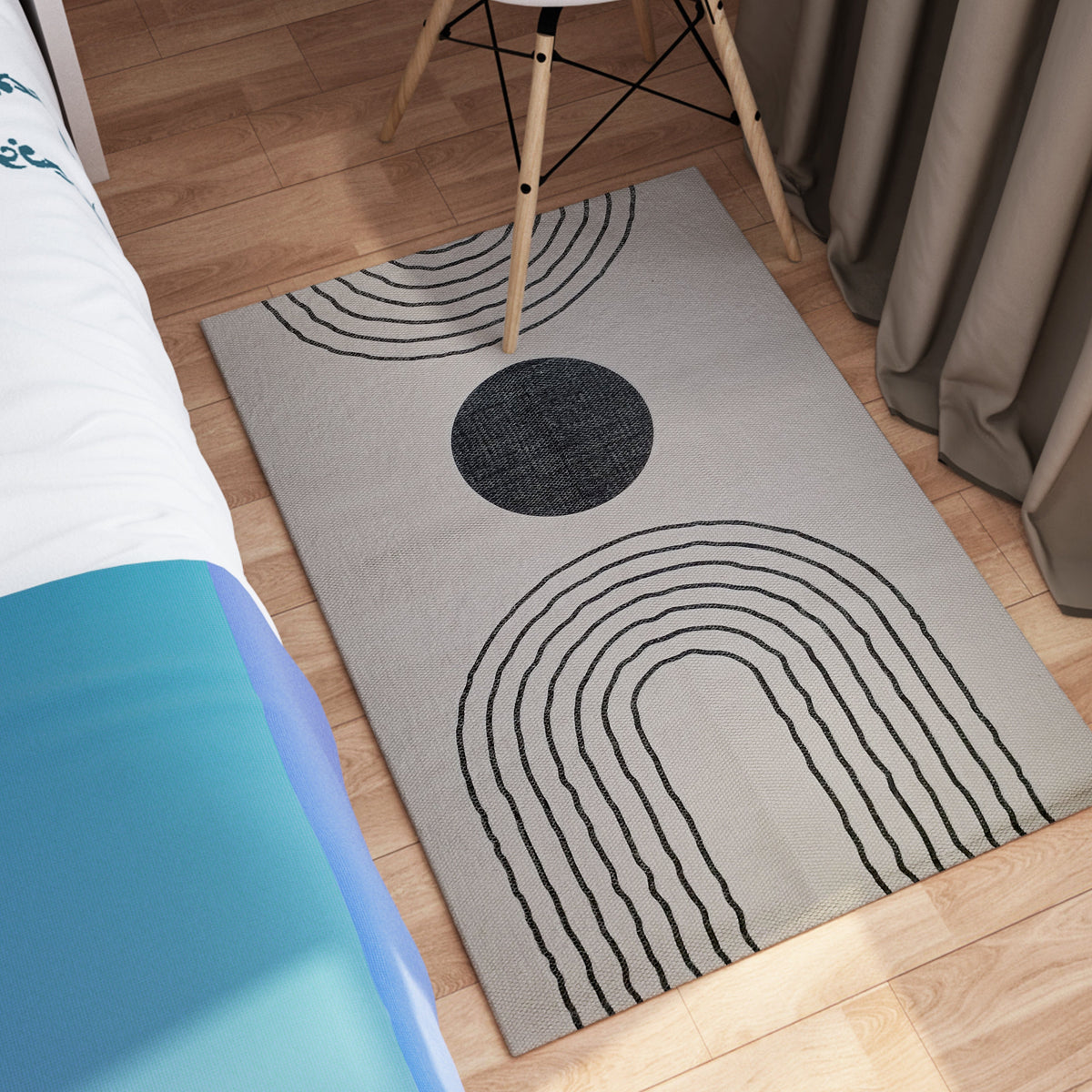 Rug Tuscany Design Non Slip Soft Sustainably Made Premium