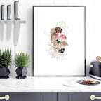 Shabby Chic Floral Wall Art Set of 3